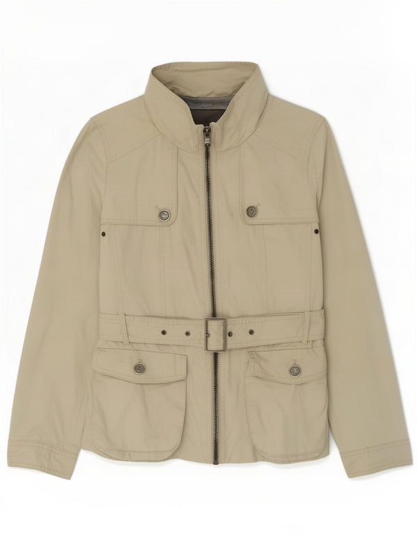 Женская куртка Zara UK 12, средний бежевый