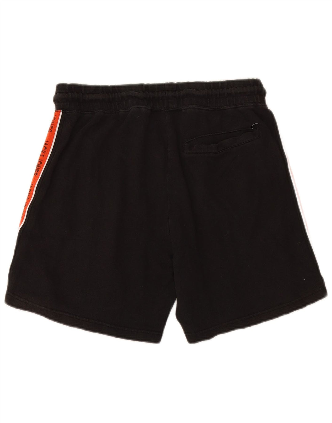 Мужские спортивные шорты JACK & JONES с графическим рисунком, средний черный, хлопок с цветными блоками