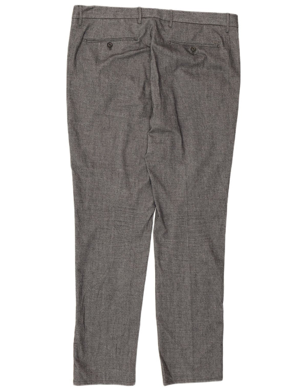 Мужские узкие брюки-чинос Massimo Dutti EU 48 XL W38 L32, серый хлопок