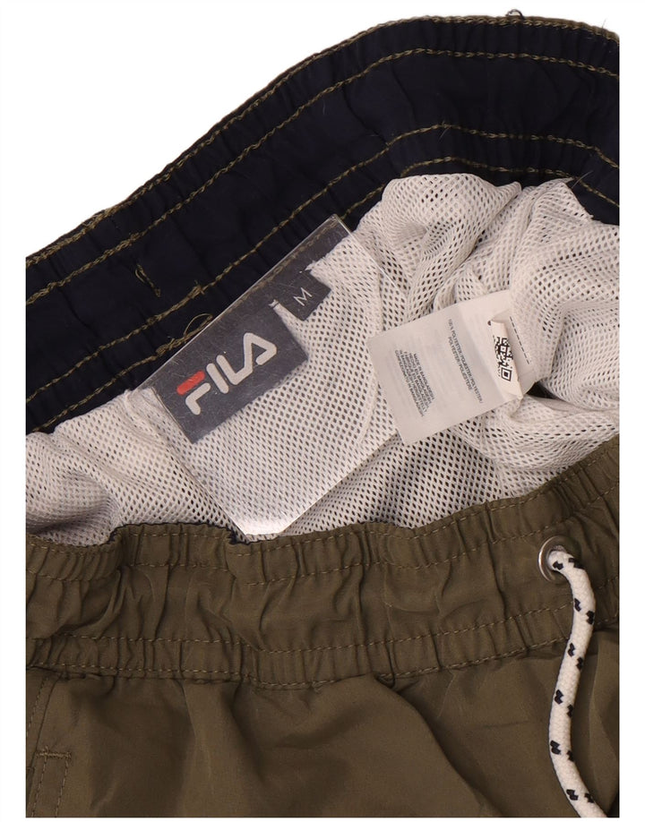 Мужские шорты для плавания Fila, средний хаки, полиэстер