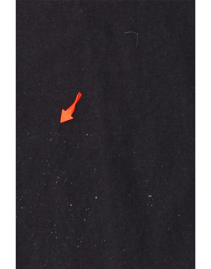 Мужской свитер FAT FACE с воротником на молнии 3XL, темно-синий, хлопок