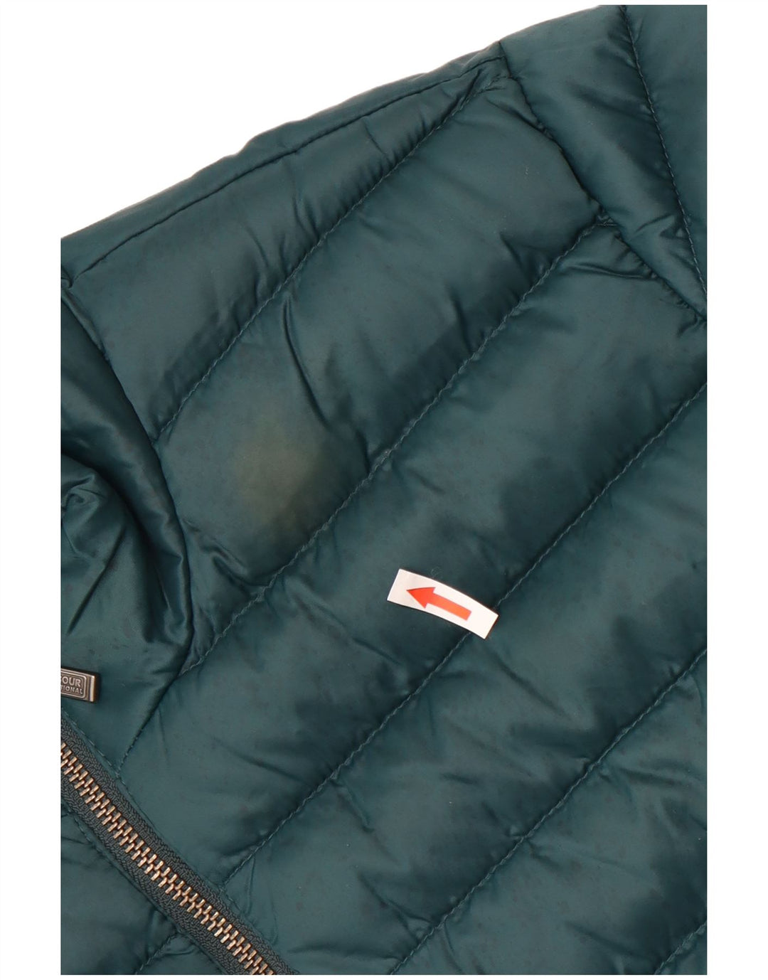 Мужская стеганая куртка Barbour UK 38 средний зеленый полиамид