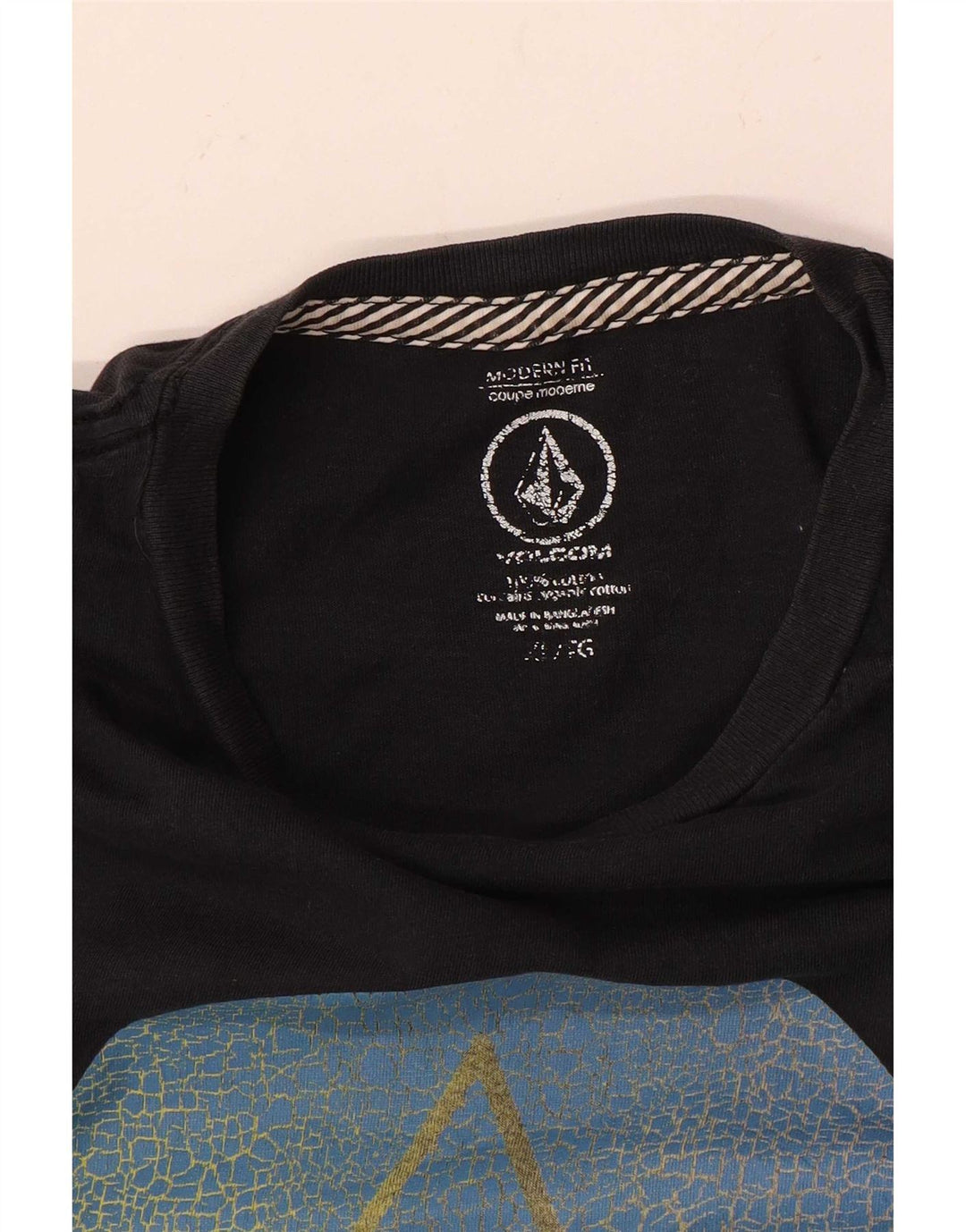 Мужская футболка с рисунком Volcom Modern Fit Top XL, черная