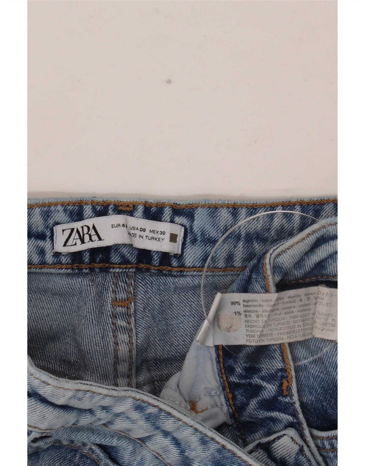 Женские расклешенные джинсы Zara EU 40 Medium W30 L27, синий хлопок