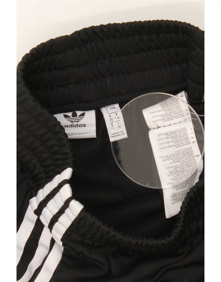 Женские спортивные шорты Adidas UK 4 XS, черный полиэстер