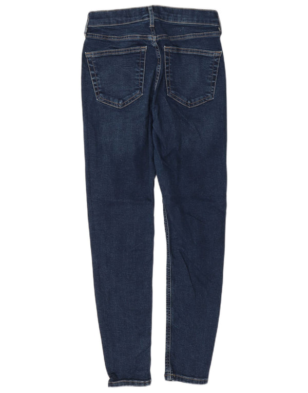 Женские джинсы скинни Topshop Jamie W26 L26, синий хлопок