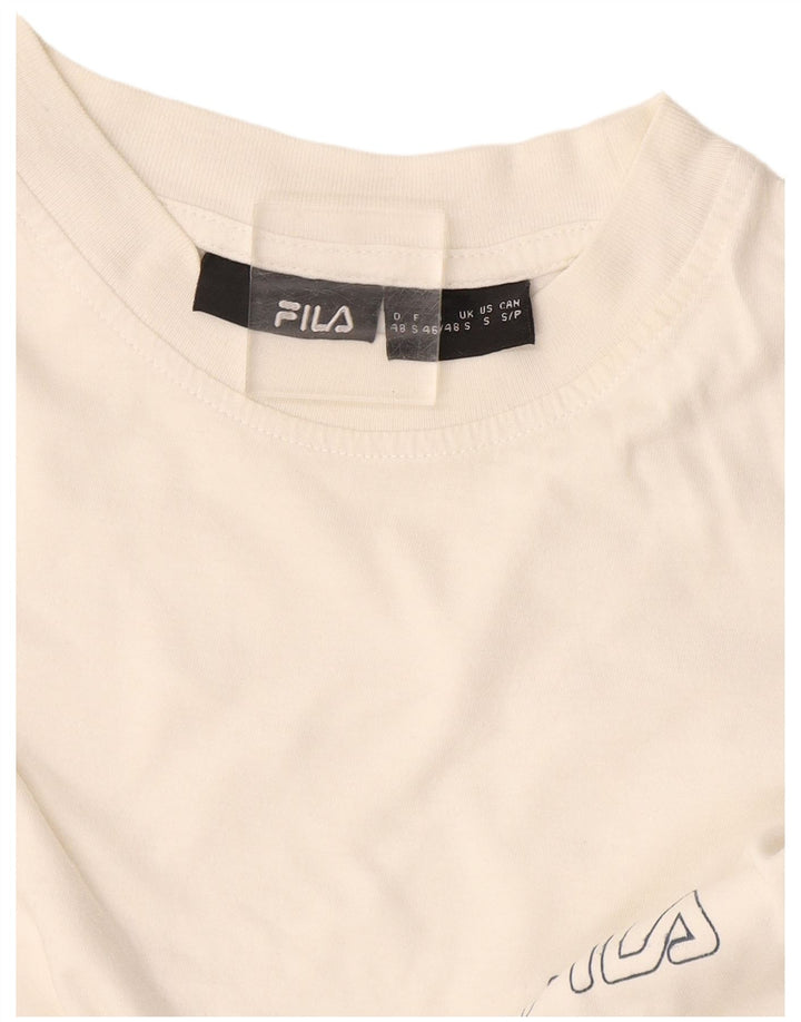 Мужская футболка Fila Top Small Off White