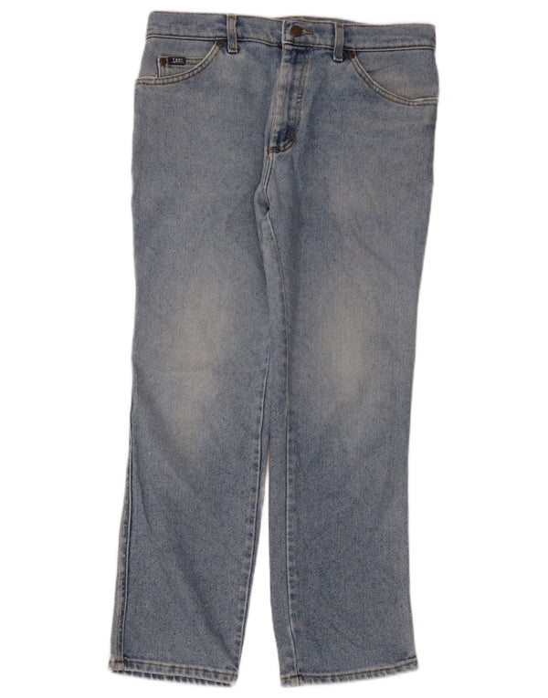 Мужские прямые джинсы Lee W34 L30, синий хлопок