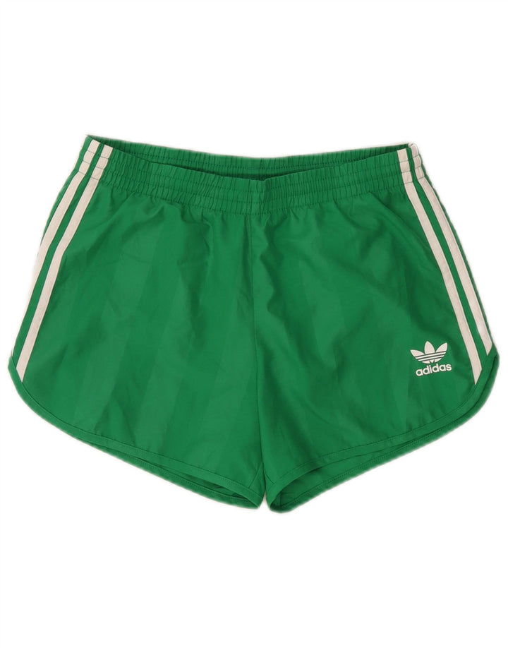 Женские спортивные шорты Adidas, маленькие зеленые, полиэстер