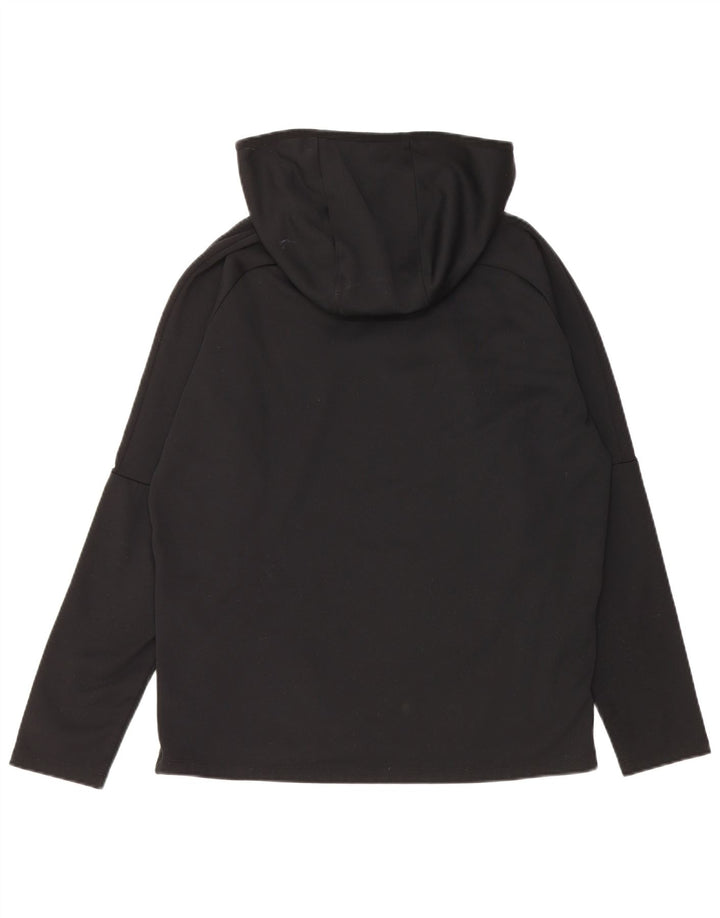Мужской джемпер с капюшоном Nike Dri Fit, средний черный, полиэстер