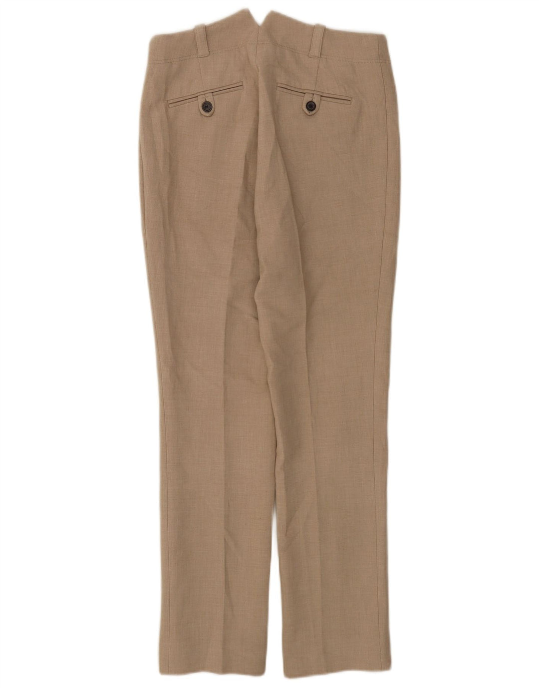 Женские прямые костюмные брюки Zara EU 38, маленькие W28 L29, серый полиэстер