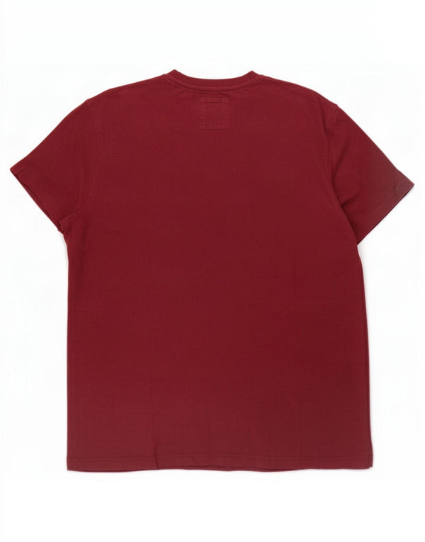 Crew Clothing Мужская футболка Top 2XL Бордовый хлопок