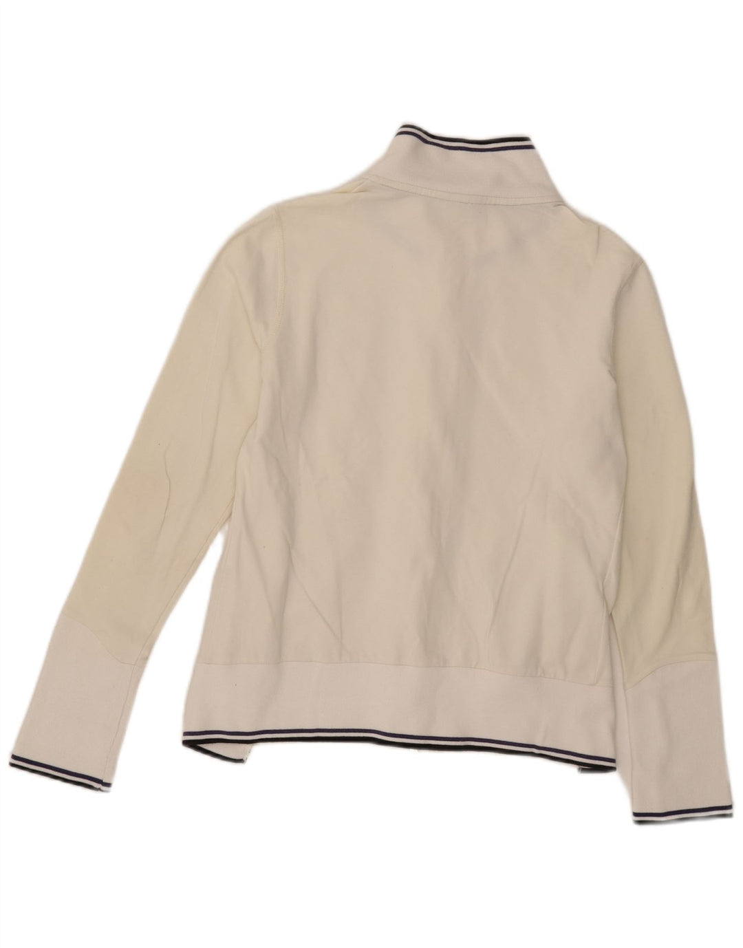 Женский спортивный костюм Ellesse, верхняя куртка UK 12, средний хлопок в белую полоску