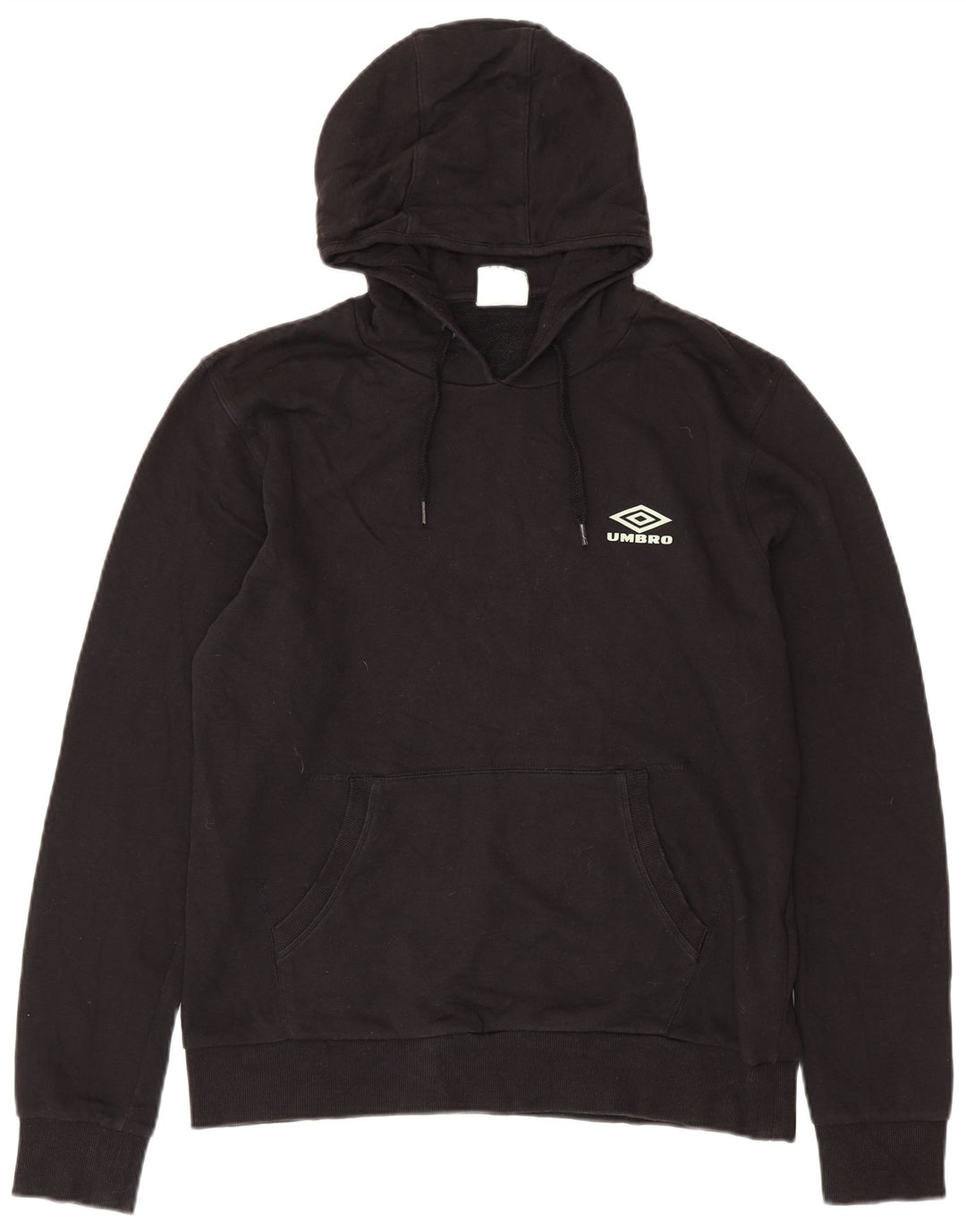 UMBRO Мужской джемпер с капюшоном, средний черный, хлопок
