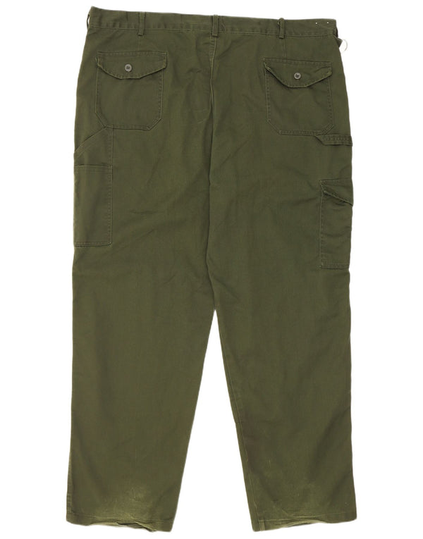 Мужские зауженные брюки-карго Dickies W44 L30, зеленый полиэстер