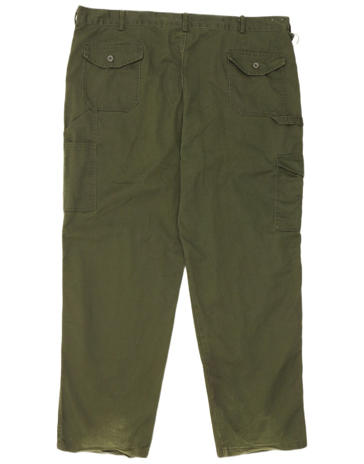 Мужские зауженные брюки-карго Dickies W44 L30, зеленый полиэстер