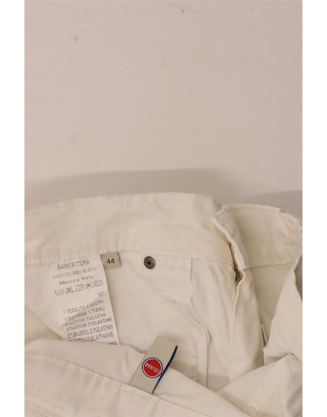 Женские зауженные джинсы Colmar IT 44 Medium W30 L30 Белый хлопок