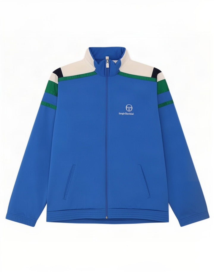 Мужской спортивный костюм Sergio Tacchini IT 52, большой синий с цветными блоками