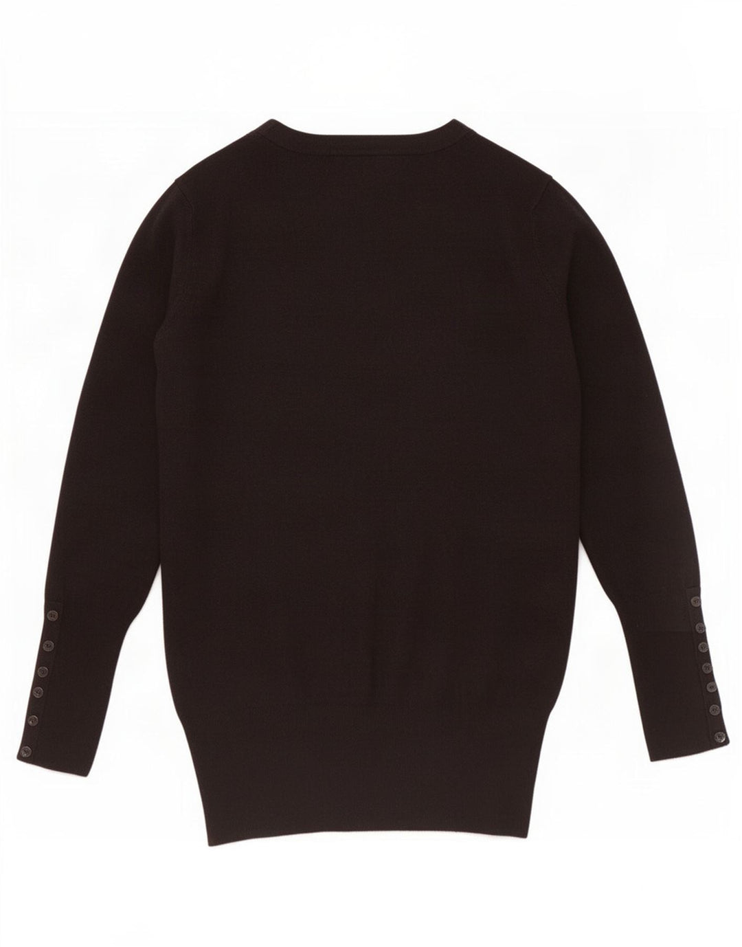 Женский кардиган Zara UK 12, средний черный вискоза
