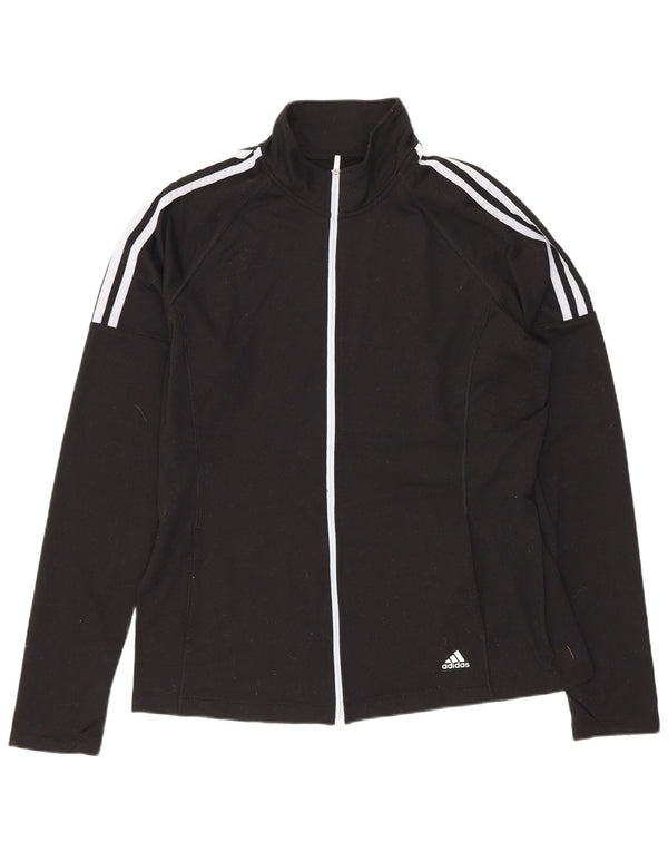 Женский спортивный костюм для гольфа Adidas Top Jacket UK 14, большой черный спортивный цвет