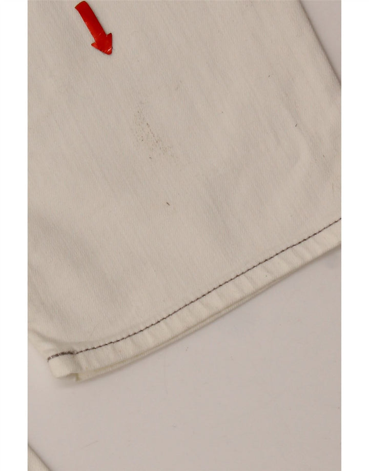 Женские узкие джинсы Guess W30 L34 белые