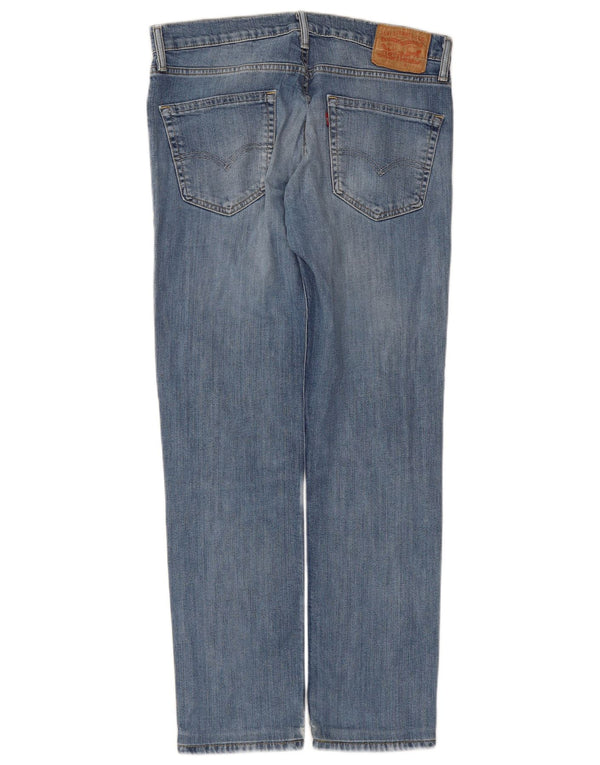 Мужские прямые джинсы LEVI'S 514 W33 L30 синие