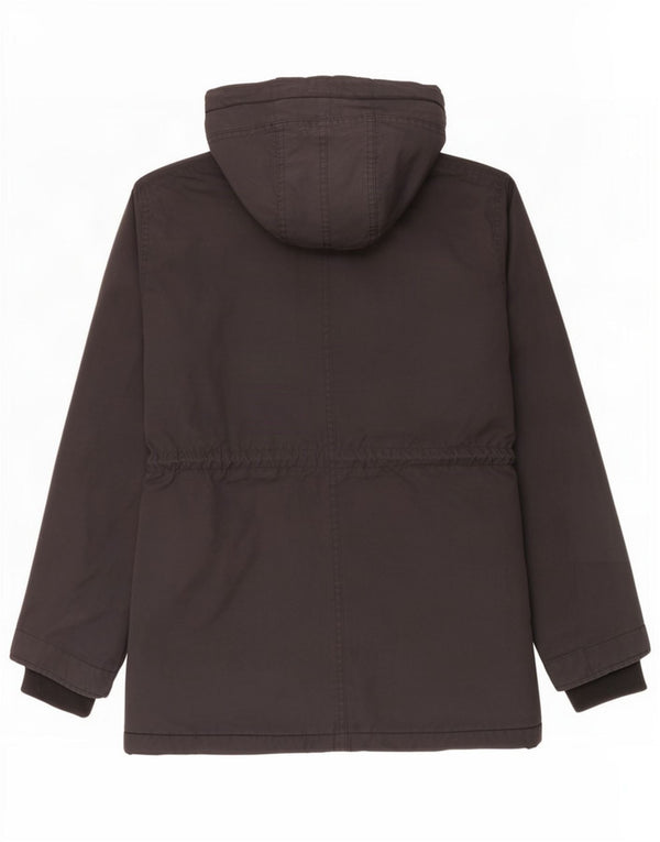 Ветровка с капюшоном Lyle & Scott для мальчиков 14-15 лет, черный хлопок