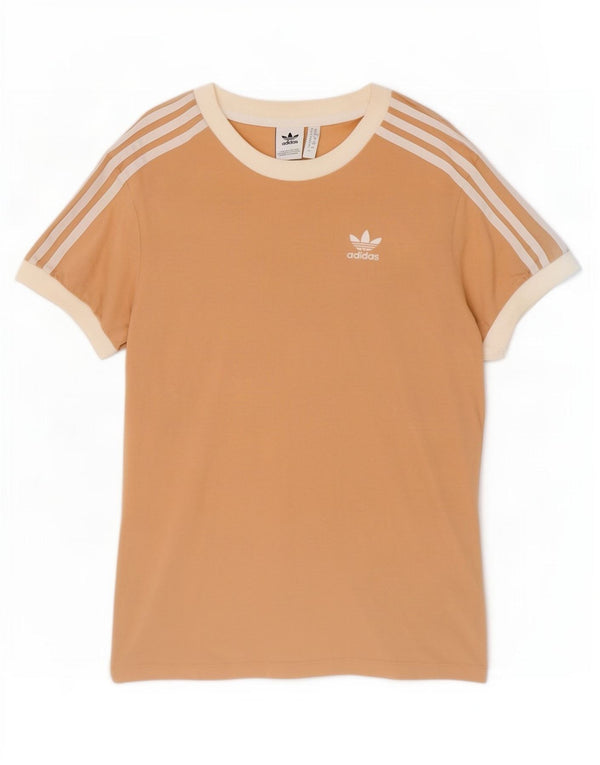 Женская футболка Adidas Top UK 6 XS Бежевый хлопок