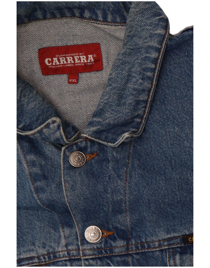 Мужская джинсовая куртка Carrera UK 44 2XL синяя