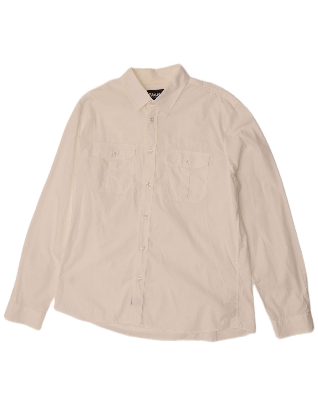 Мужская рубашка Blauer 3XL, белый хлопок
