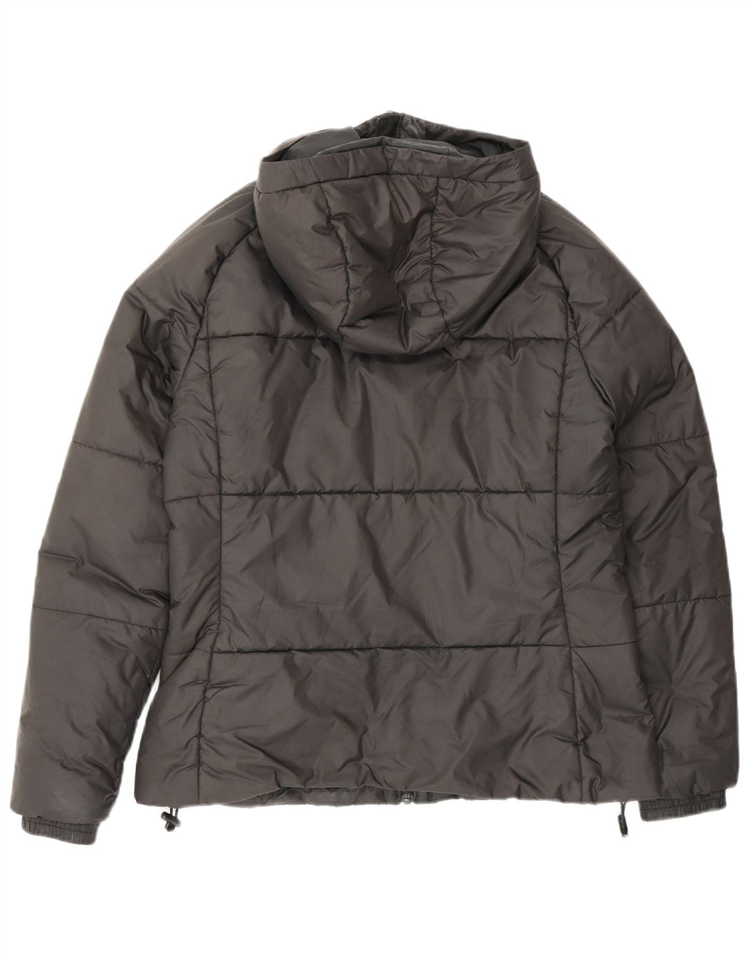 Женская утепленная куртка Adidas с капюшоном UK 12/14, средний черный