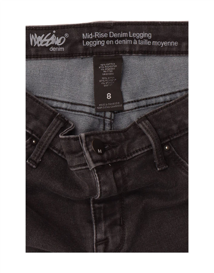 MOSSIMO Womens Mid Rise Jegging Casual Trousers US 8 Medium W30 L29 Grey Vintage Mossimo and Second-Hand Mossimo from Messina Hembry 