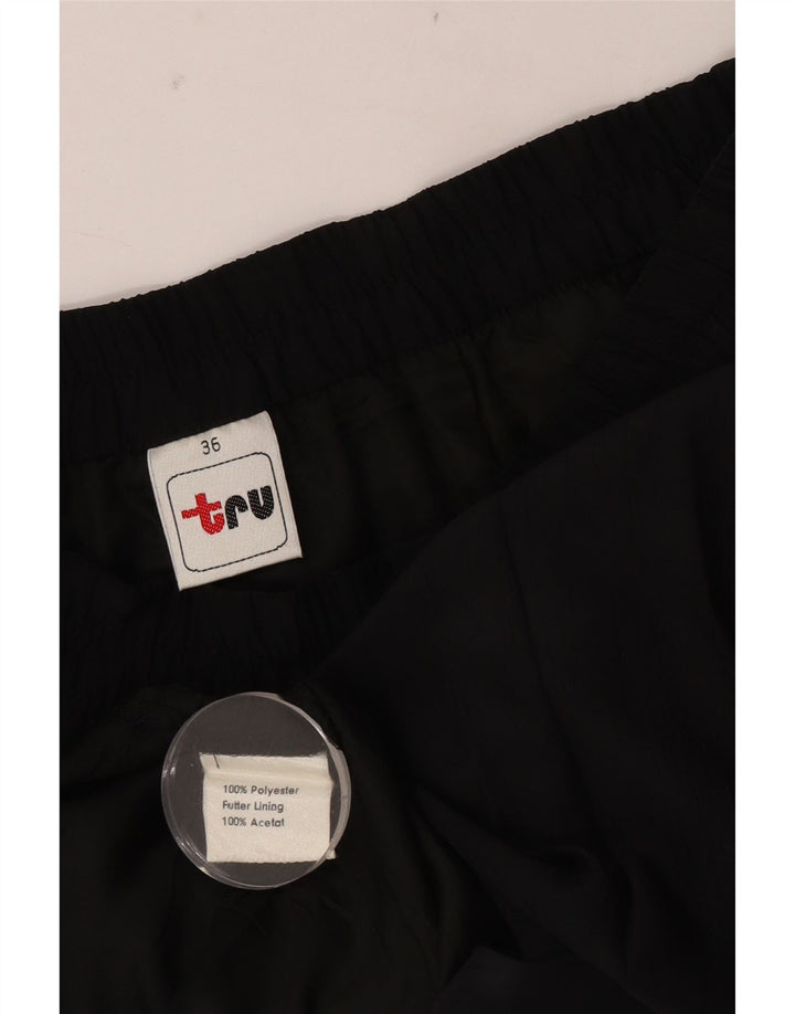 Женская плиссированная юбка миди Tru с ножом W36 XL, черный полиэстер