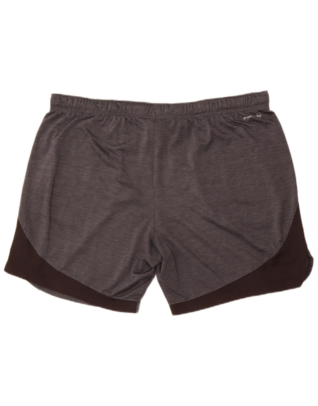 Мужские спортивные шорты Russell Athletic, большие серые, полиэстер с цветными блоками