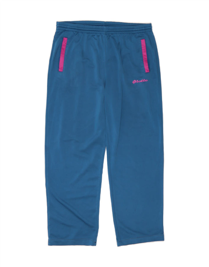 LOTTO Mens Tracksuit Trousers Large  Blue Polyester Vintage Lotto and Second-Hand Lotto from Messina Hembry 