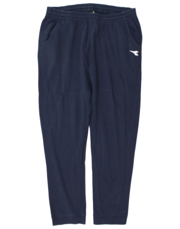 Мужские спортивные брюки Diadora, джоггеры, 2XL, темно-синие, хлопок