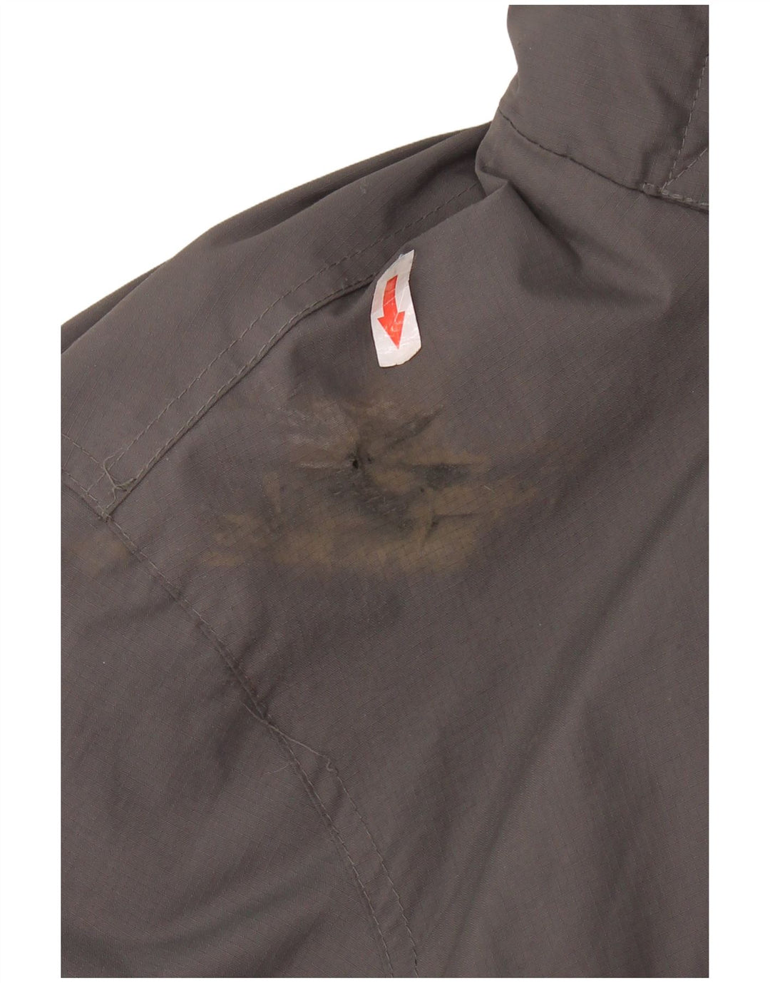 SUPERDRY Мужская ветровка с капюшоном UK 38 Средний Серый Нейлон