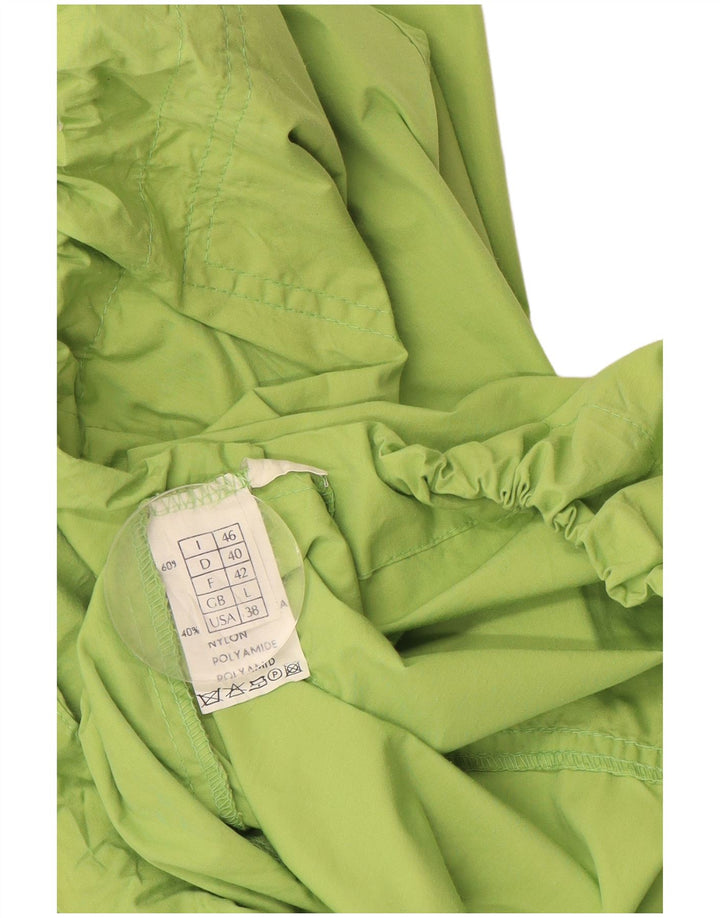 DIARIO Mens Bomber Jacket UK 40 Large Green Cotton