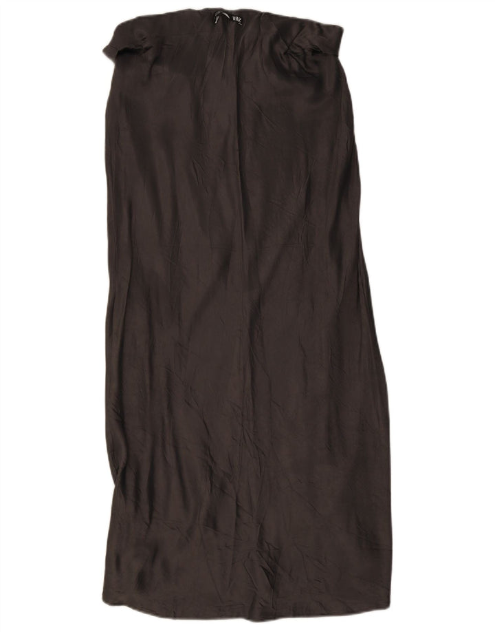 Женская длинная юбка Zara, большая W30, серая