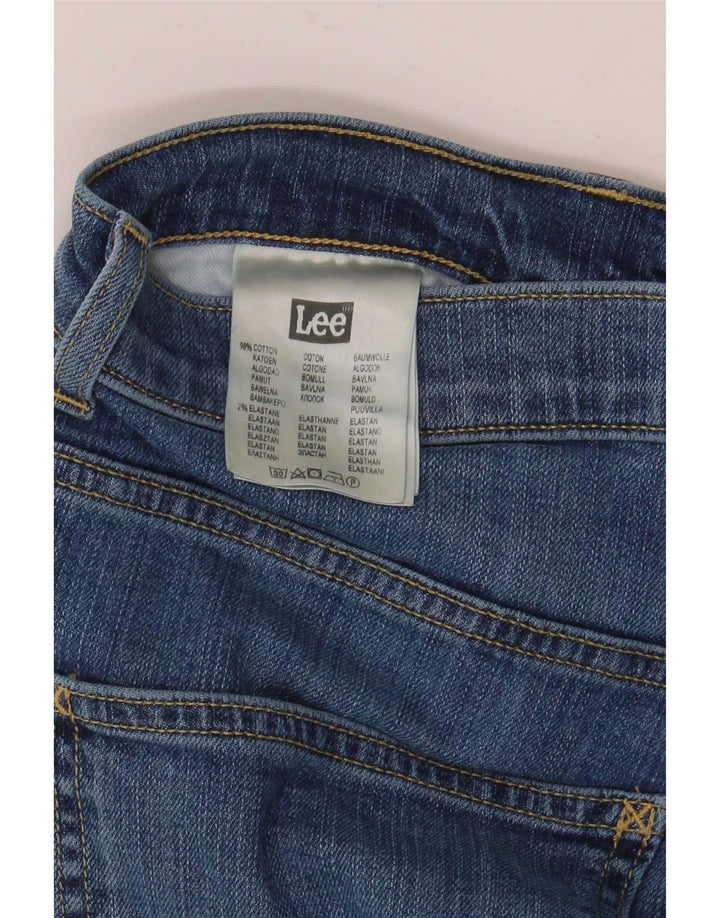Женские прямые джинсы Lee Brooklyn W33 L34, синий хлопок