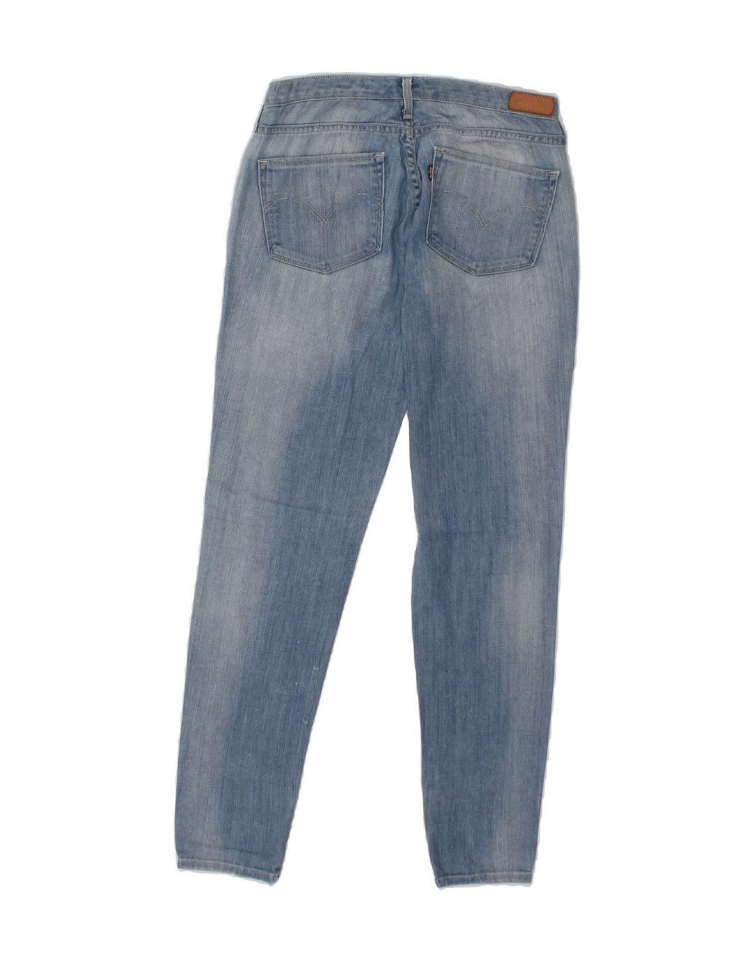 LEVI'S Womens Slim Jeans W28 L30 Blue Cotton Vintage Levi's and Second-Hand Levi's from Messina Hembry 
