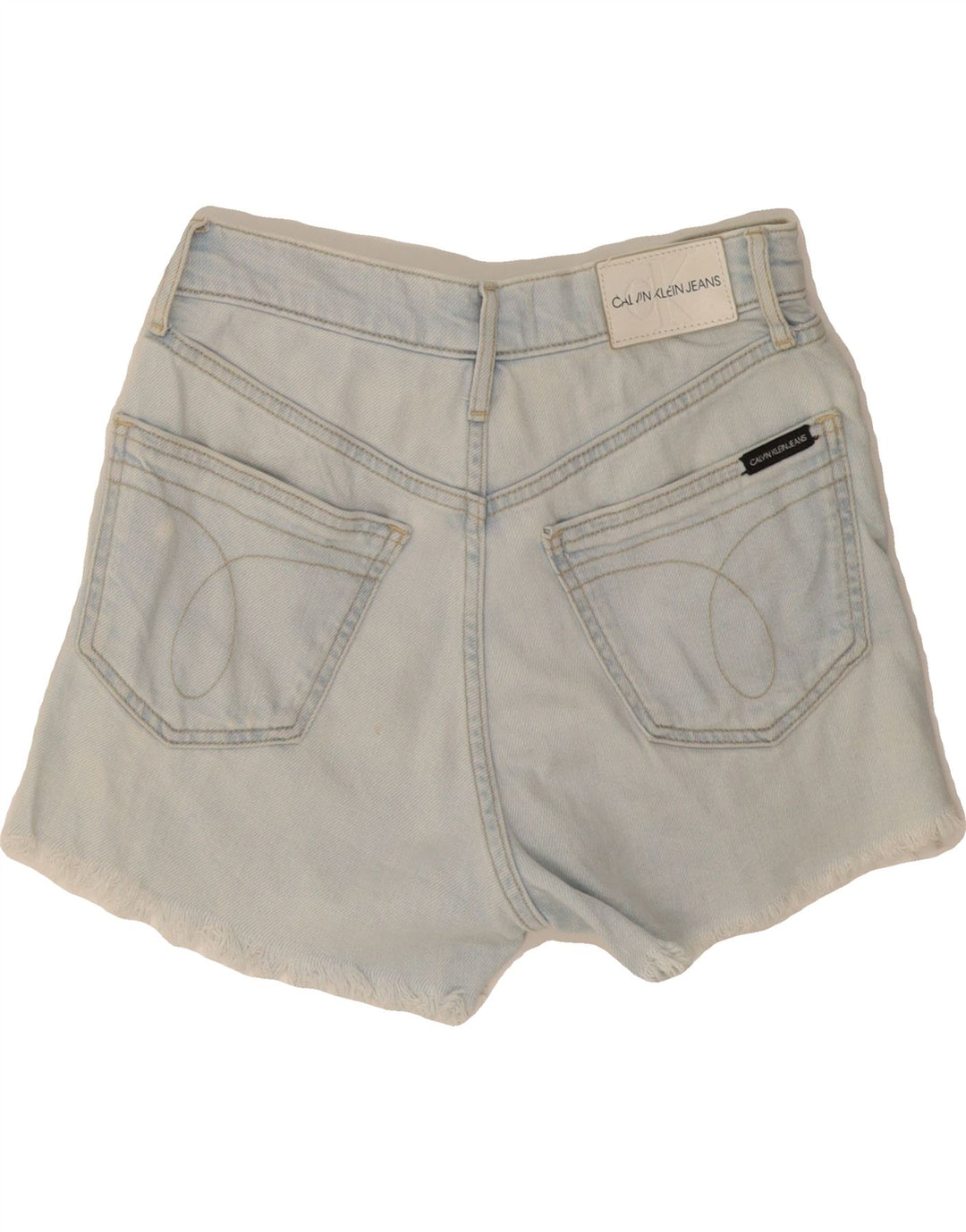 Женские джинсовые шорты CALVIN KLEIN W26, маленькие синие