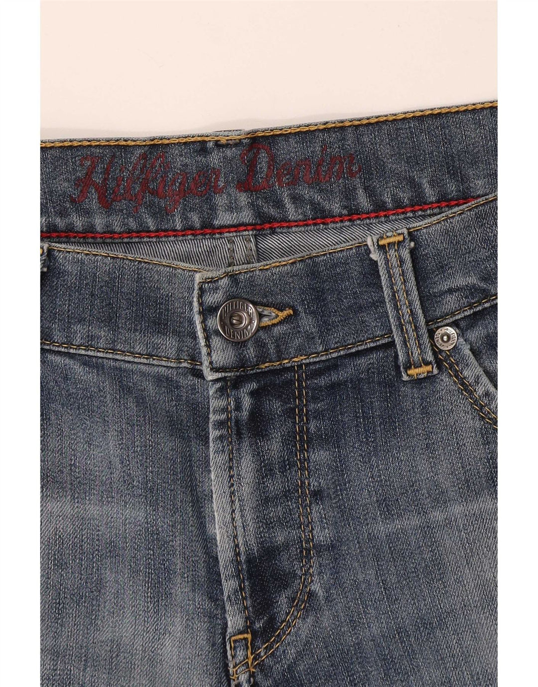 Женские джинсовые шорты Tommy Hilfiger W34, большие синие