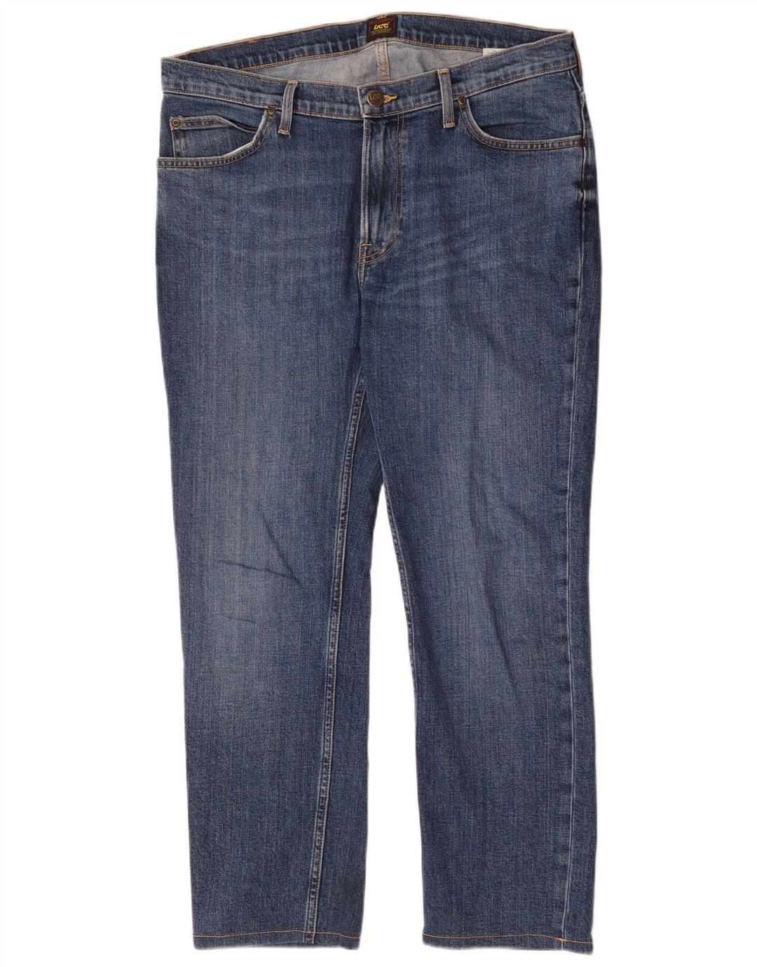 Мужские джинсы Lee Rider Slim W34 L28, синий хлопок