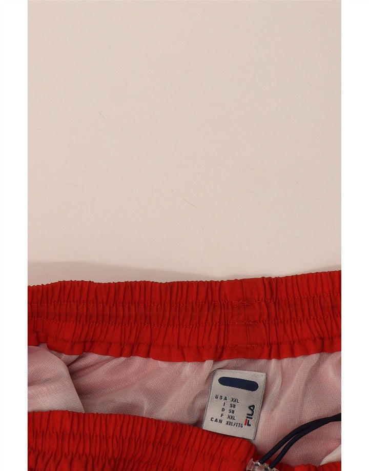 Fila Мужские шорты для плавания IT 58 2XL Красный