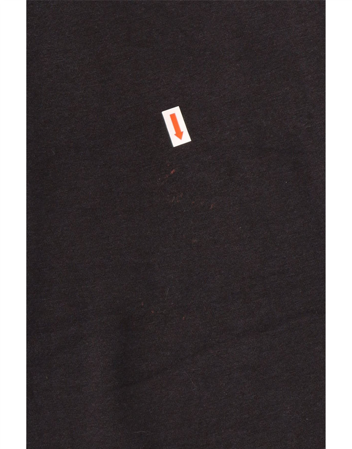 Женские спортивные брюки с графическим рисунком Nike UK 6 XS, черные хлопковые спортивные брюки