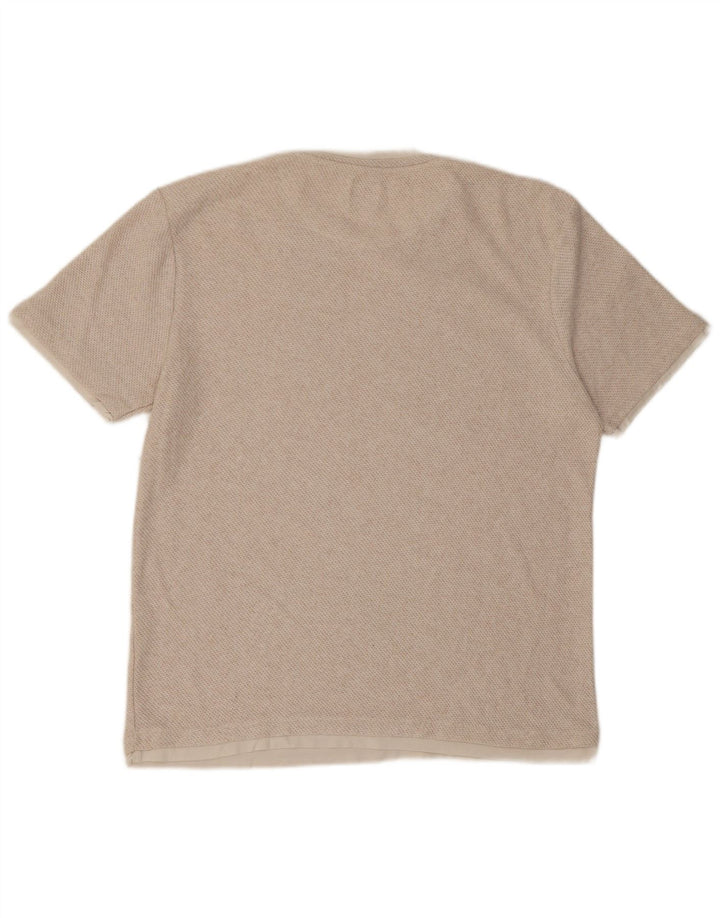 Мужская футболка Zara Top XL Бежевая