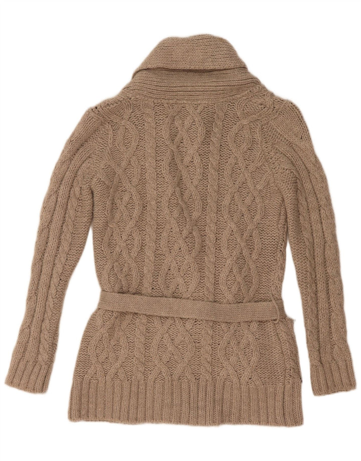 Женский кардиган Zara UK 10, маленький серый акрил