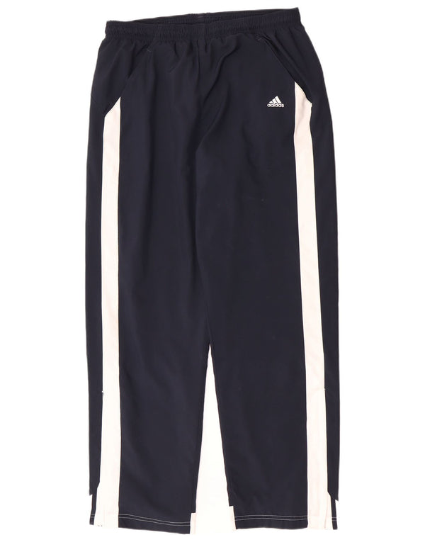 Adidas Mens Clima 365 Спортивные брюки Большие темно-синие цветные блоки