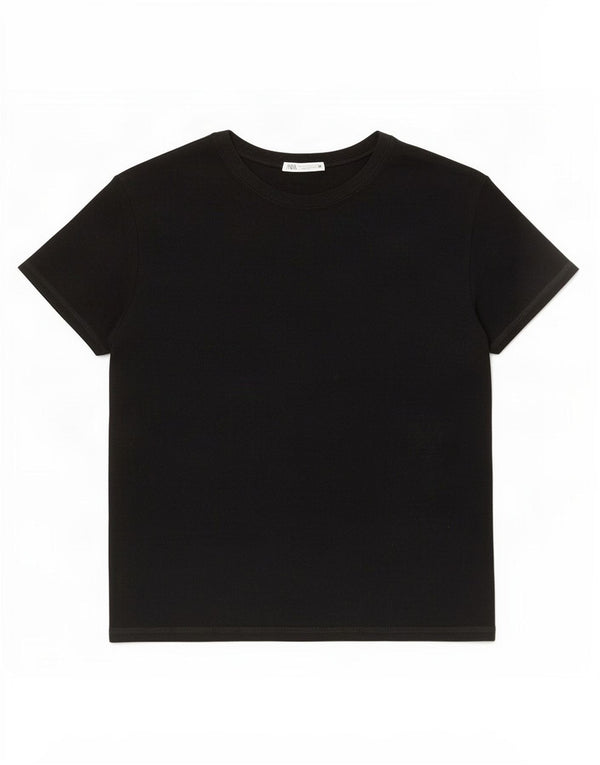 Женская футболка Zara Top UK 16, большая черная